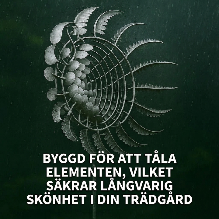 Anti-Rost Kinetisk Metall Vind Snurrare Vindmolle