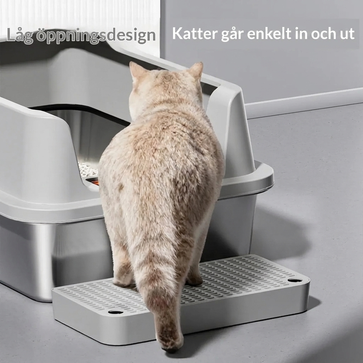 Nest Stål Kattlåda