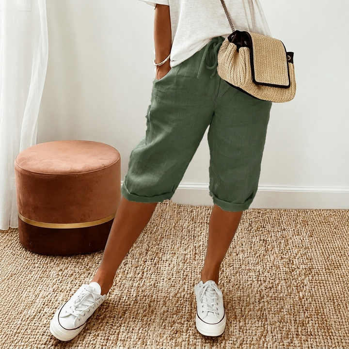 Kvinnors Avslappnade Shorts