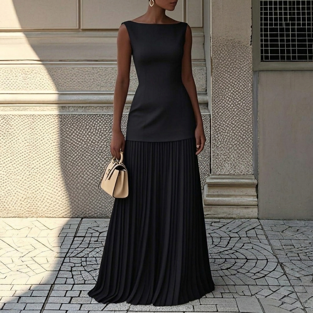 Elegant Kvinnors Ärmlös Västklänning