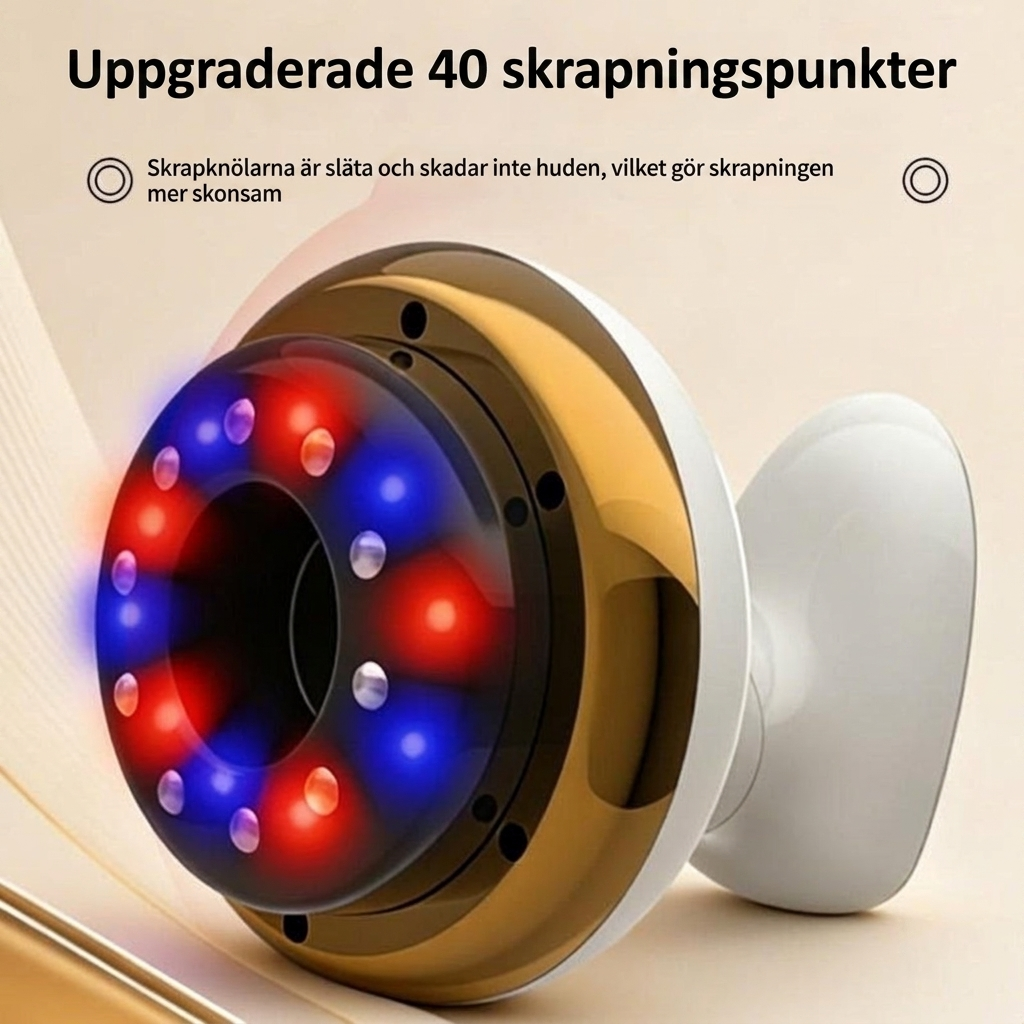 Elektrisk Gua Sha Bräda Massager