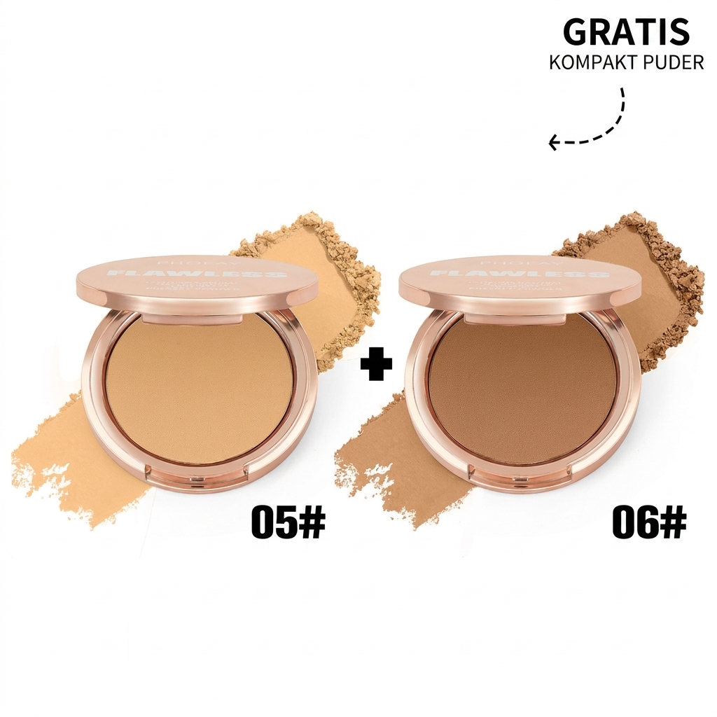 Matte Setting Pressad Puder