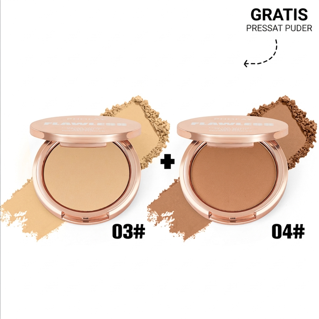 Matte Setting Pressad Puder