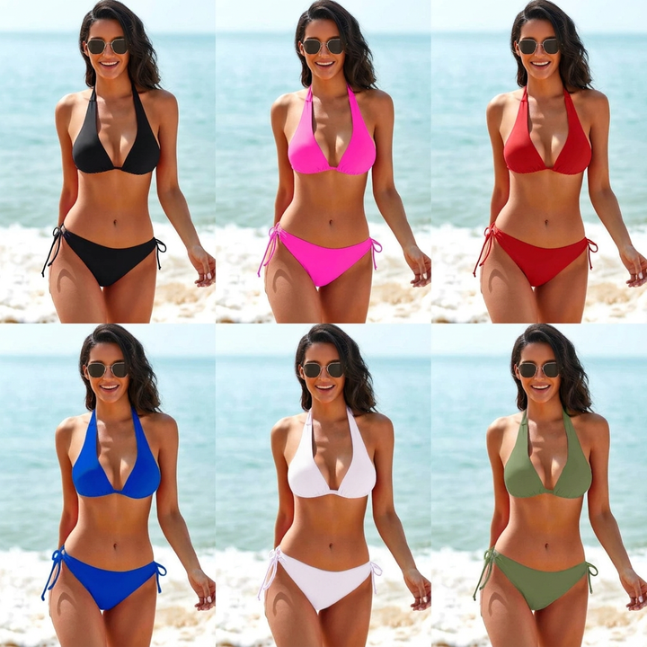Enfärgad Bikini för Dam