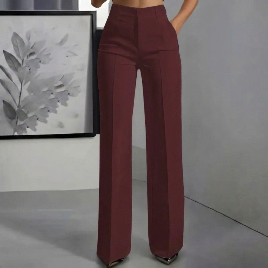 Eleganta och Minimalistiska Dambyxor