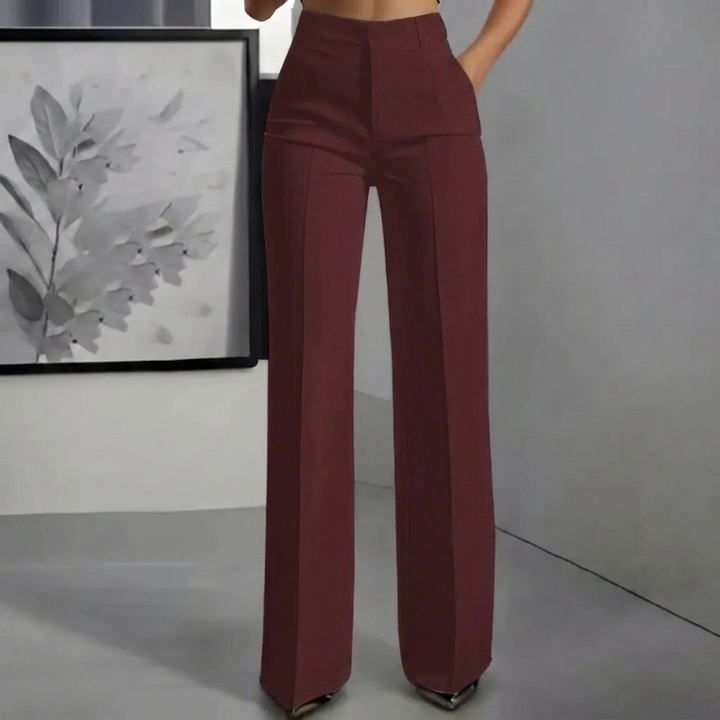 Eleganta och Minimalistiska Dambyxor