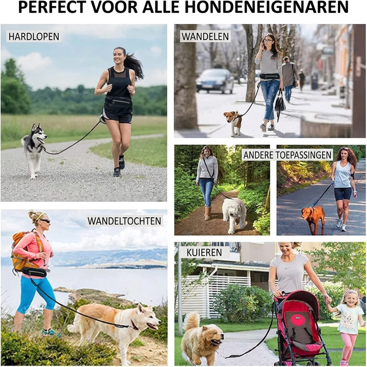 Handsfree-hund Koppel