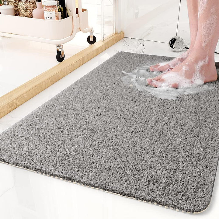 Icke-glidande PVC badmatta med mjuk fotmassageyta