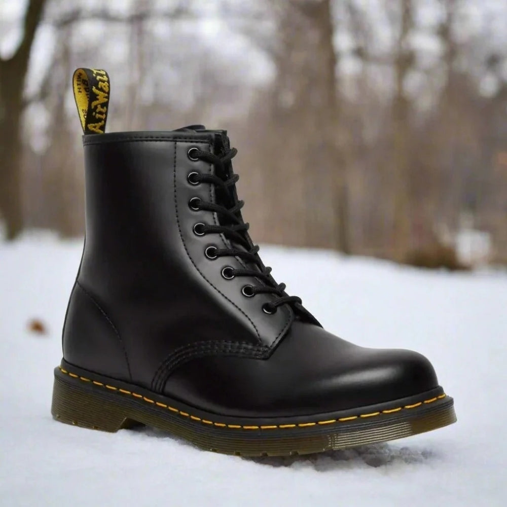 Stiefeletten mit Schnürung und Profilsohle – Stiefeletten für den Alltag