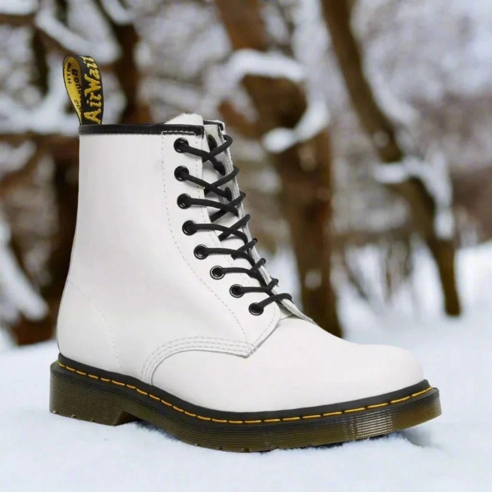 Stiefeletten mit Schnürung und Profilsohle – Stiefeletten für den Alltag