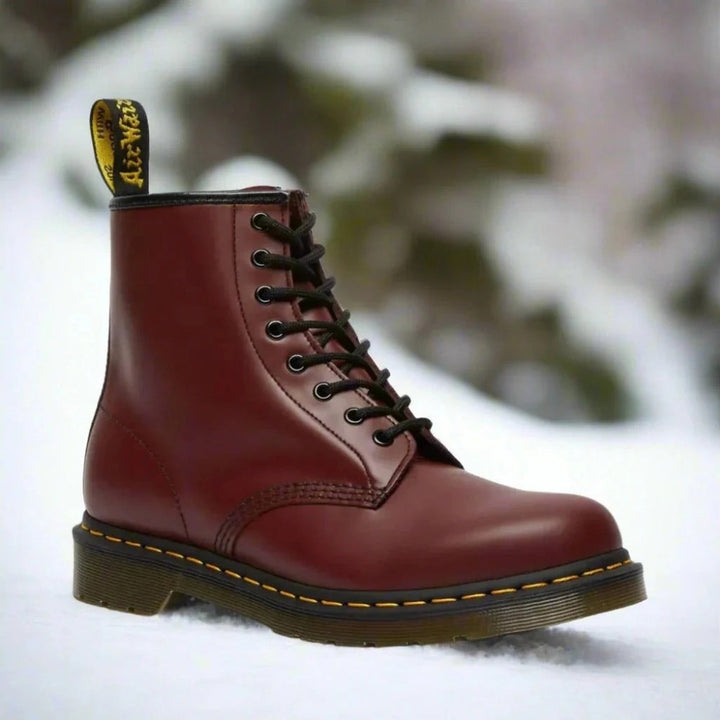 Stiefeletten mit Schnürung und Profilsohle – Stiefeletten für den Alltag