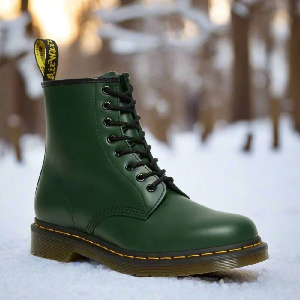 Stiefeletten mit Schnürung und Profilsohle – Stiefeletten für den Alltag